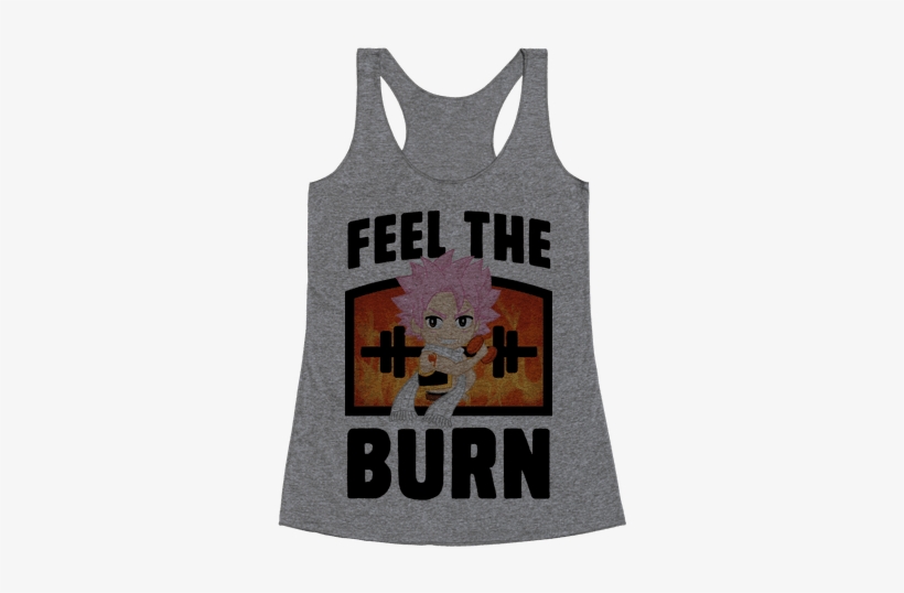 Feel The Burn Racerback Tank Top - Tank Top Every Blonde Needs A Brunette, transparent png download