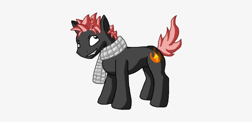Wyrdfayth, Dracony, Fairy Tail, Natsu Dragneel, Ponified, - Cartoon, transparent png download
