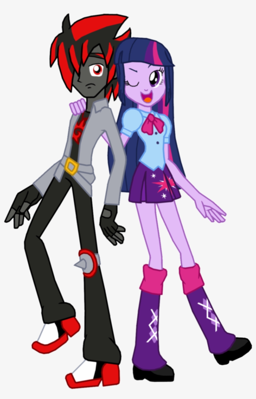 Ferrokiva, Commission, Crossover, Edgy, Equestria Girls, - Shadow Y Twilight, transparent png download