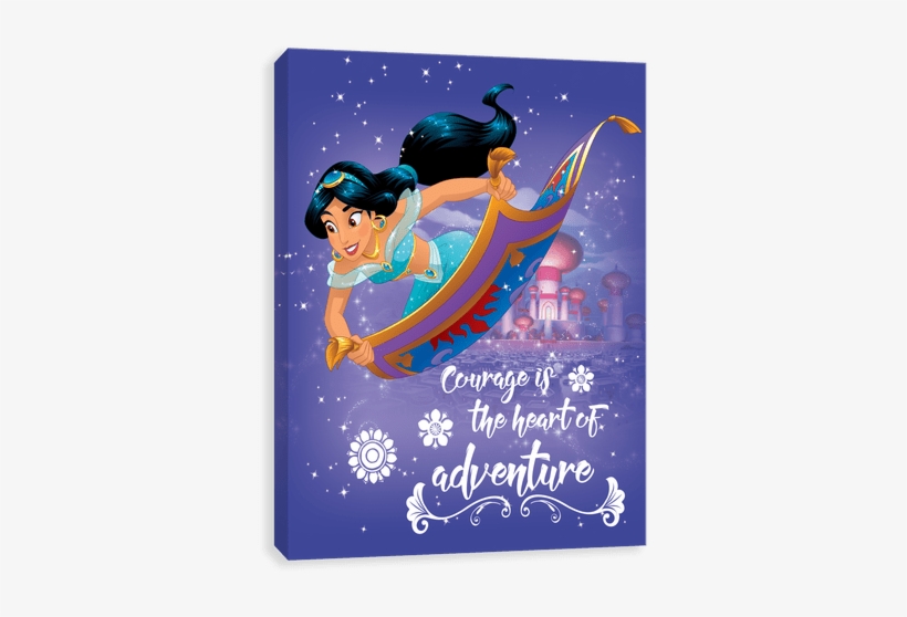 Princess Canvases By Entertainart - Princess Jasmine, transparent png download