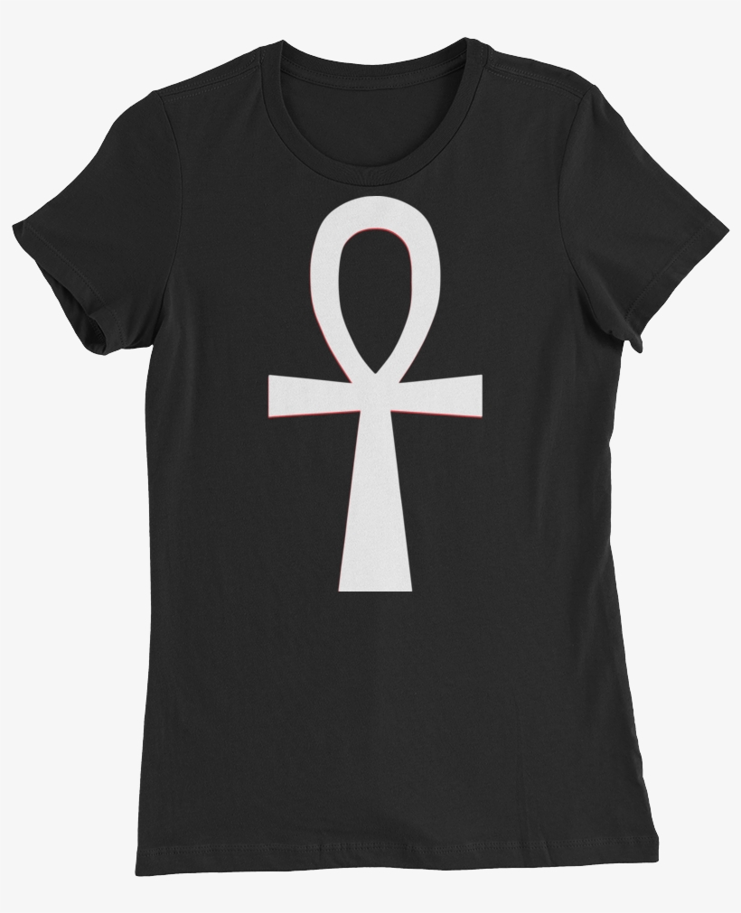Image Of Ankh Women's Short Sleeved Tee - Make A Wish Women's Graphic Tee Thanksgiving Tshirt, transparent png download