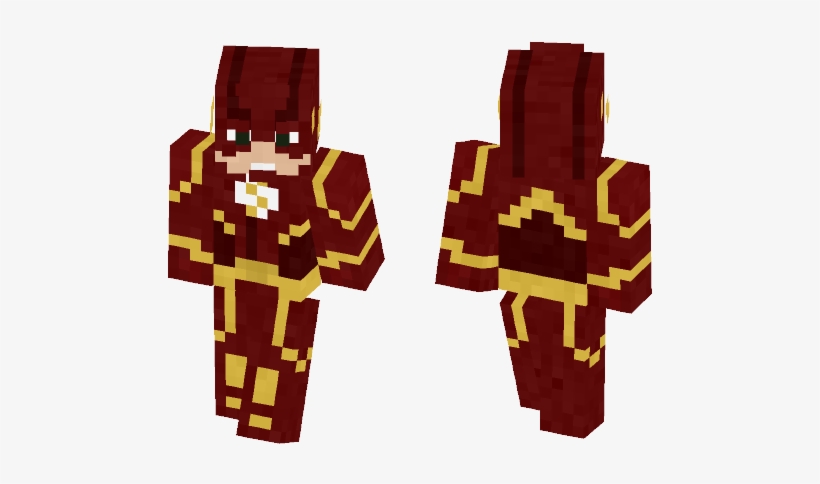 The Flash - Ainz Ooal Gown Skin Minecraft, transparent png download