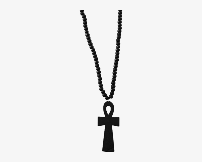 Wooden Ankh Necklace - Necklace, transparent png download