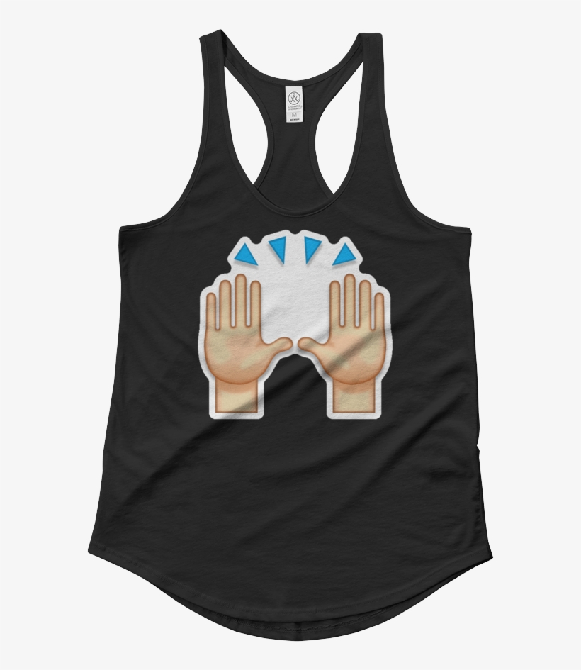 Women's Emoji Tank Top - Vintage Detailed 1920's Star Map * Women's Black Shirttail, transparent png download