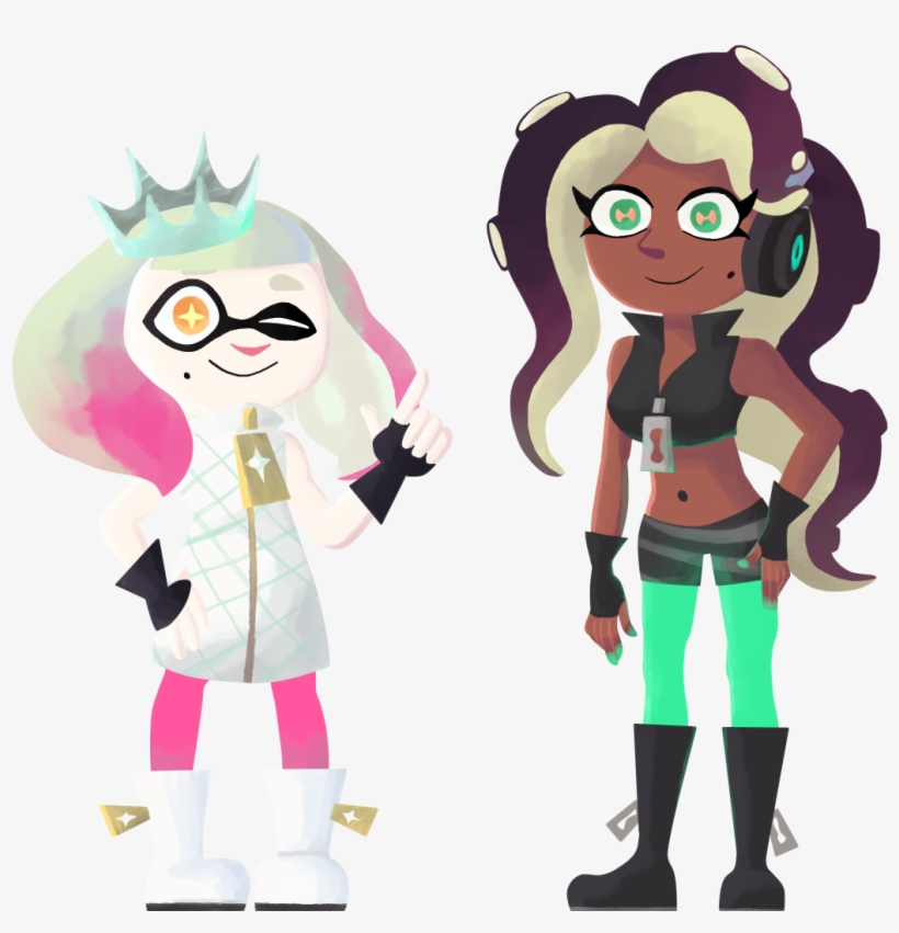 Pearl And Marina I Know My Art Isn't Perfect, But - Splatoon, transparent png download