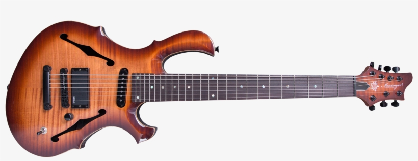 Ankh 7 Brownburst - Prs Zombie Guitar, transparent png download