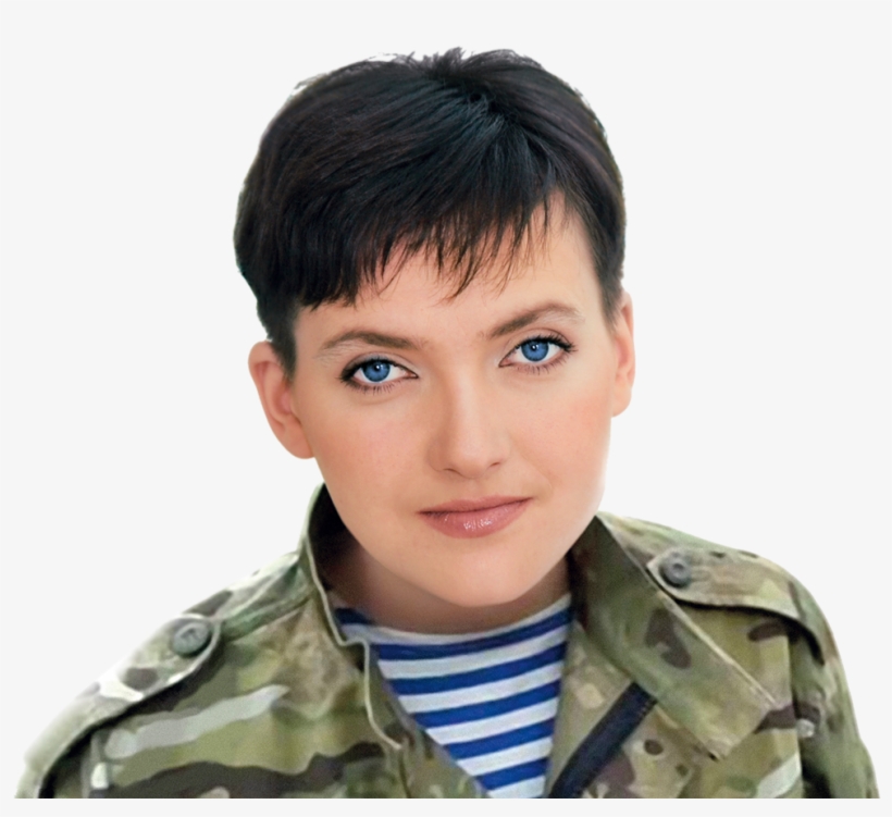 Russia 'to Release' Ukrainian Pilot Nadia Savchenko - Nadiia Savchenko, transparent png download