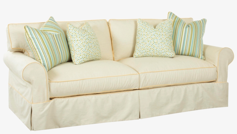 White Sofas, White Couches - Sofa Png, transparent png download