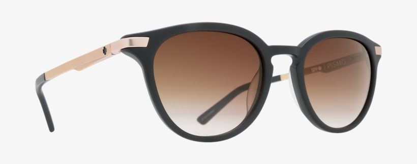 Pismo Matte Black/rose Gold - Spy Optic Pismo Men's Sunglasses - Matte Black/rose, transparent png download