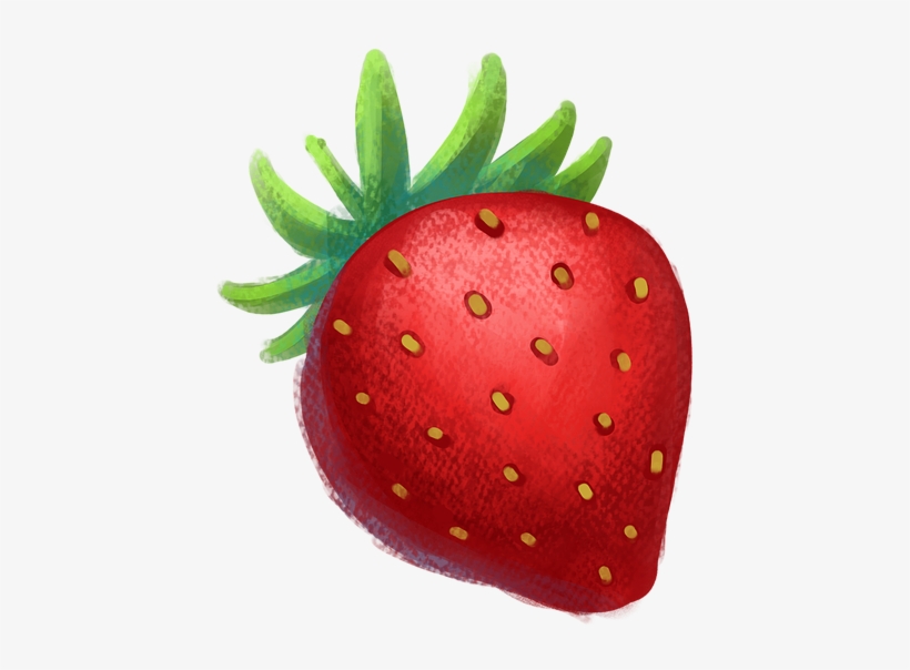 Fresh Strawberry Bush On Transparent Background Stock - ภาพ วาด สต อ เบ อ รี่, transparent png download