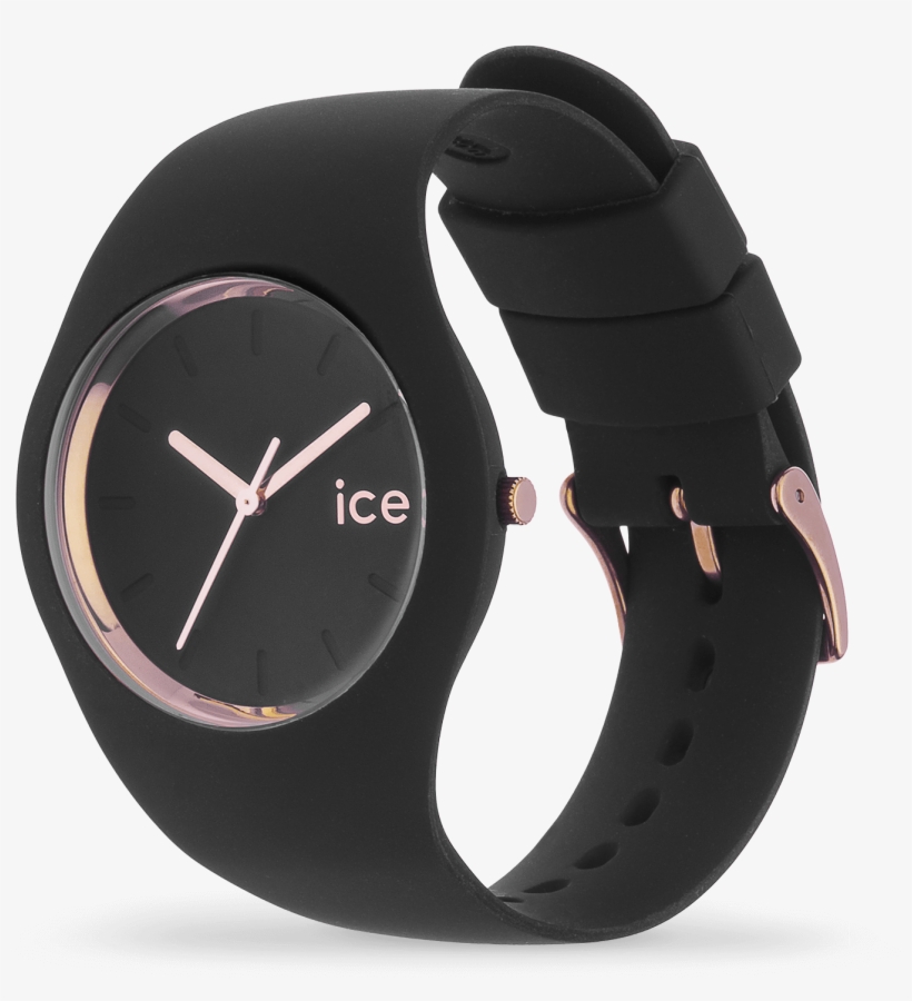 Ice Glam - Black Rose-gold - Reloj Ice Watch Ice.gl. Uch. U.s.14 - Muestra Verde, transparent png download