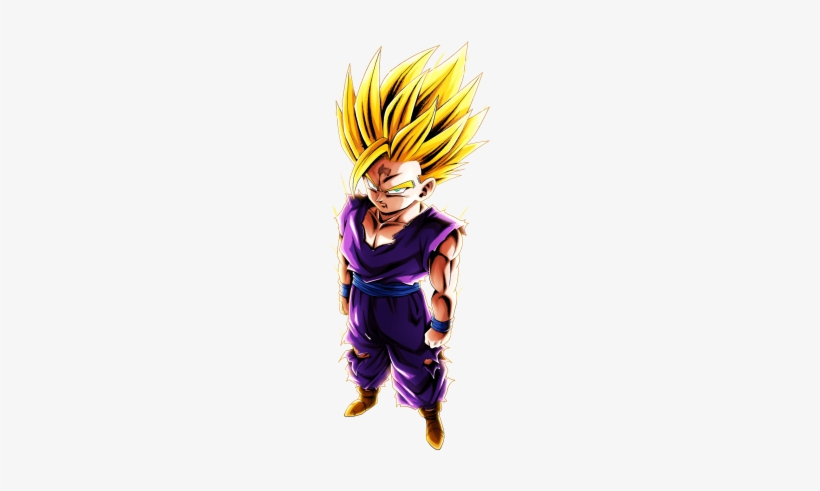 Sp Super Saiyan 2 Youth Gohan - Super Saiyan 2 Gohan Youth, transparent png download