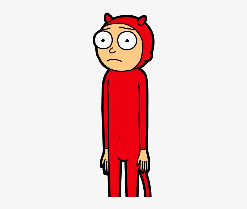 Pm-142 - Pocket Mortys Sexy Devil Morty, transparent png download