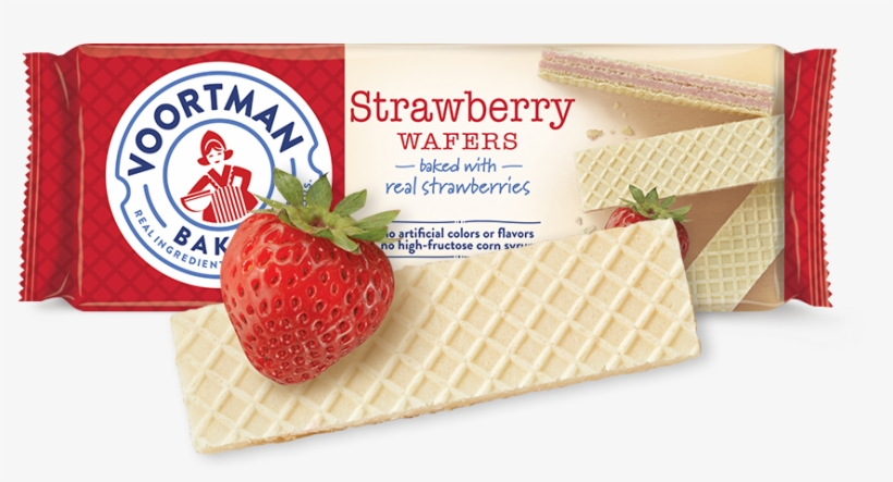 Us Wafer Strawberry - Voortman Pumpkin Spice Wafers, transparent png download