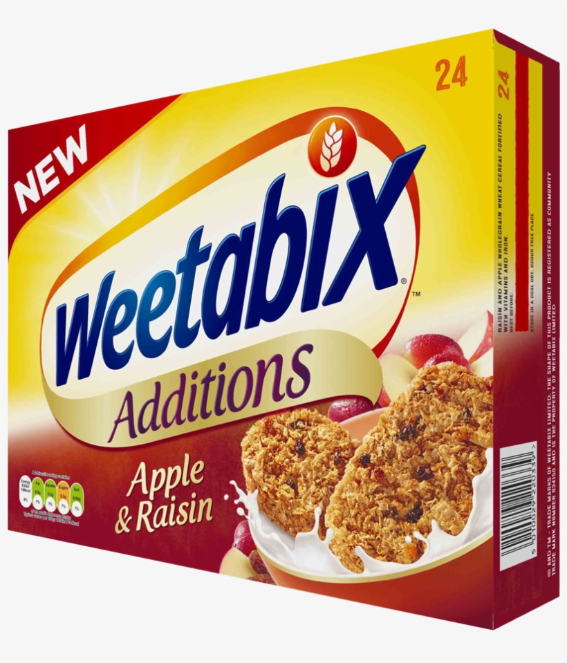5677 Product Tile Banners Additions Apple & Raisin - Weetabix Apple And Raisin, transparent png download
