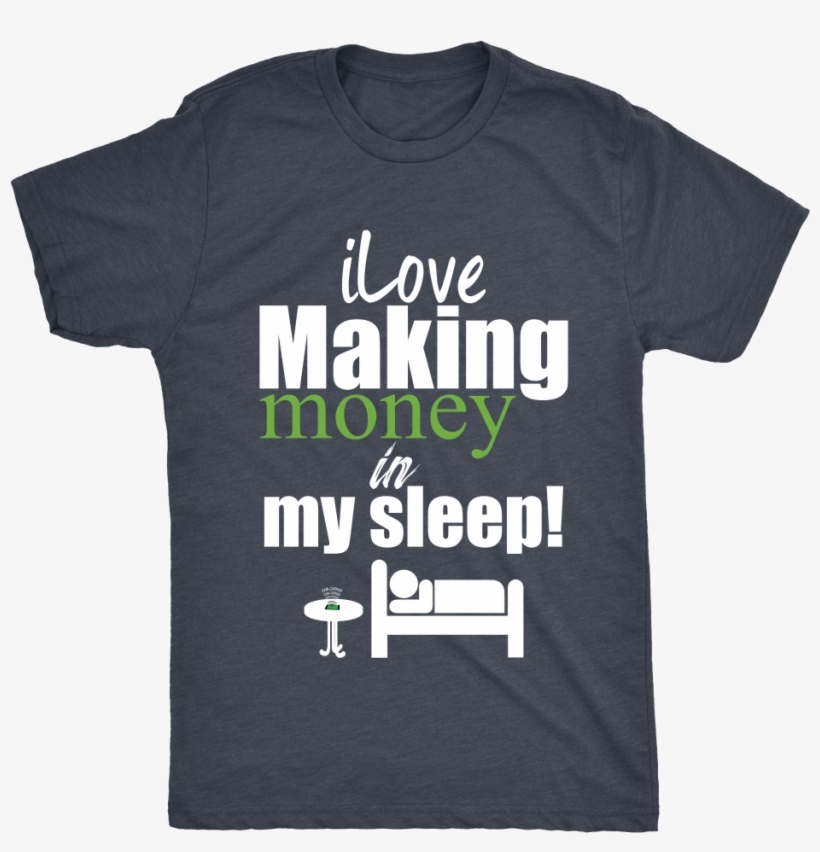 I Love Making Money Men's T-shirt Black - Freddy Krueger Follow Your Dreams, transparent png download