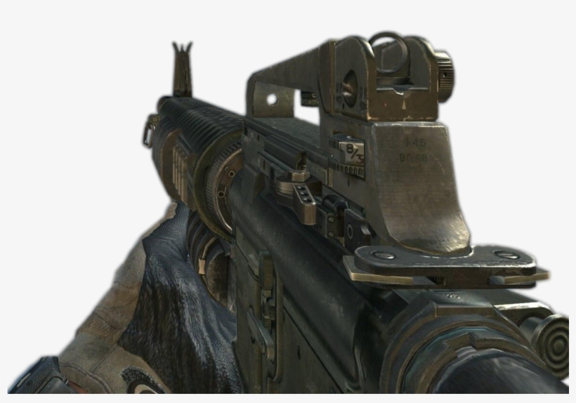 Mw3 M16 Png Banner Download - Call Of Duty Mw3 M16, transparent png download