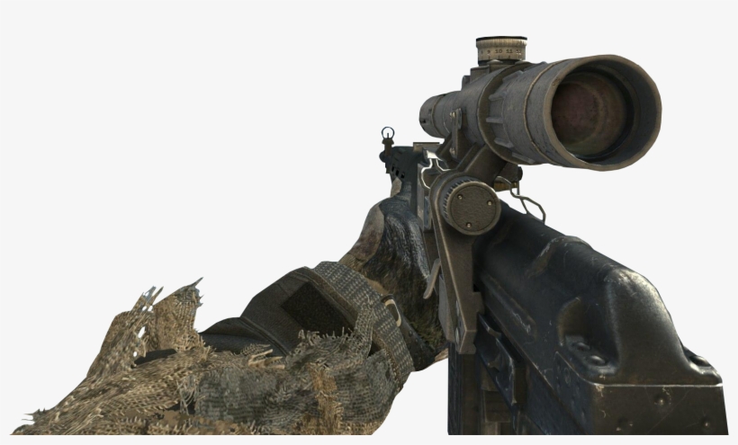 Dragunov Mw3 - Modern Warfare 3 Dragunov, transparent png download