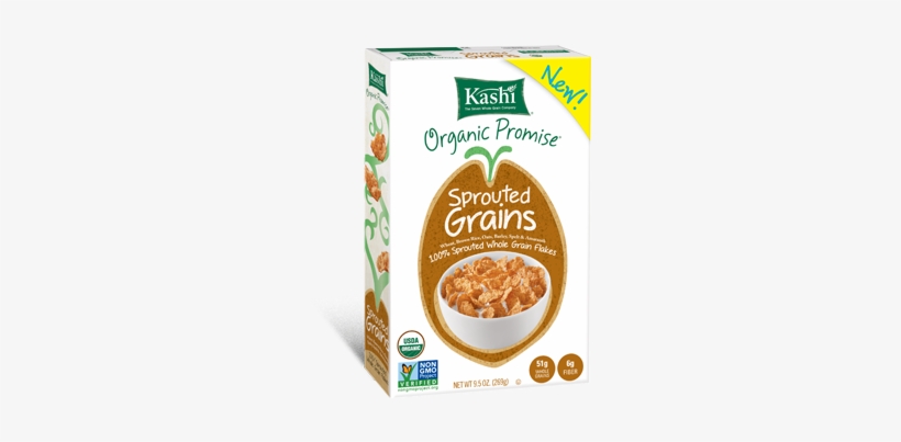 Kashi Organic Promise Sprouted Grains Cereal - Kashi Organic Promise Cereal, Sprouted Grains - 9.5, transparent png download