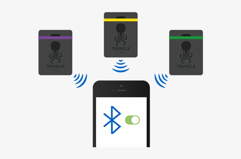 This Infographic Shows That Three Tentacle Are Connected - Tentacle Sync, transparent png download