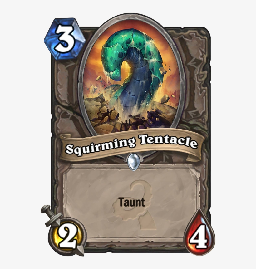 Squirming Tentacle - Hearthstone Card, transparent png download