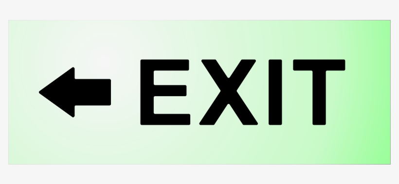 Clip Free Stock Eaton Plastics X Dpi - Not An Exit, transparent png download