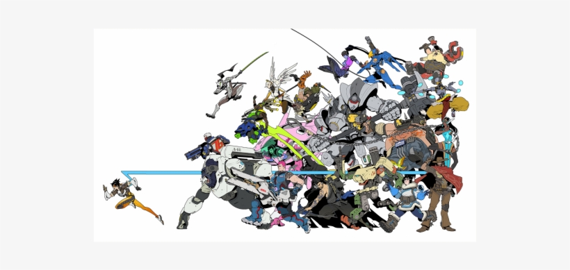Overwatch "the Cavalry's Here" Poster - Overwatch The Cavalry's Here Poster, transparent png download