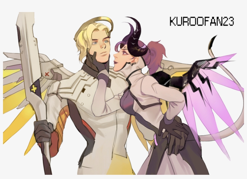 Banner Freeuse Download Render By Kuroofan On Deviantart - Overwatch Mercy Genderbend, transparent png download