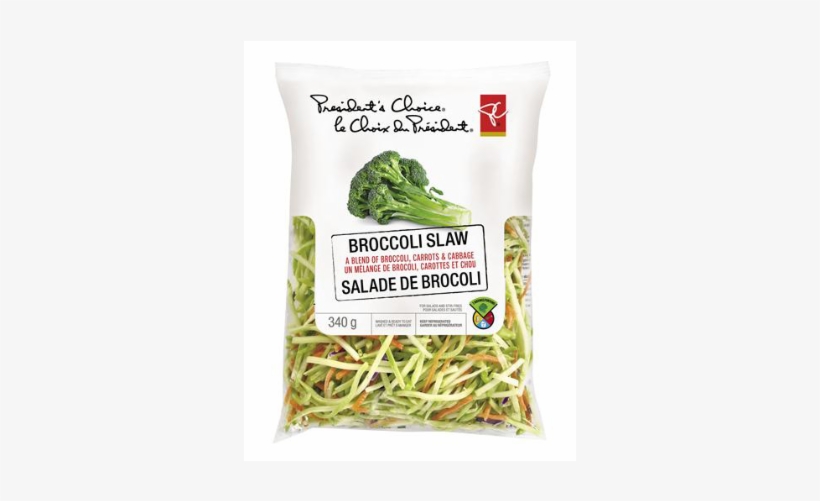 Pc Broccoli Slaw - President's Choice Broccoli Slaw, transparent png download