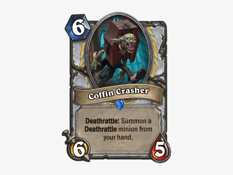 29 Mar - Coffin Crasher Hearthstone, transparent png download