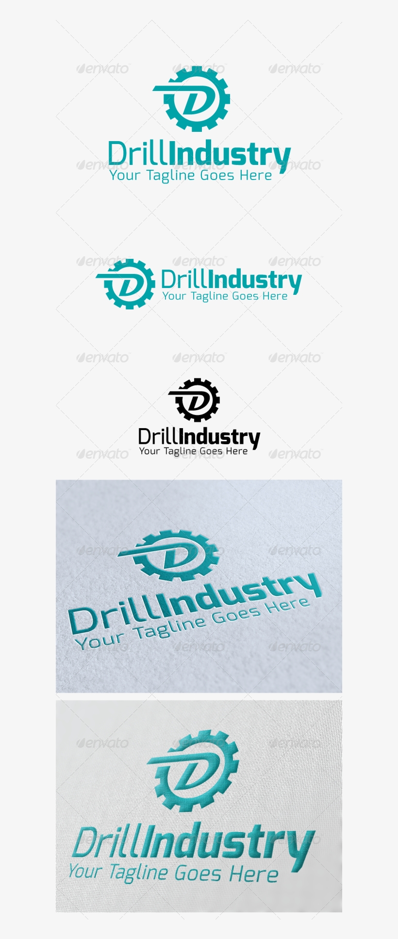 Drill Industry Logo - Logo, transparent png download