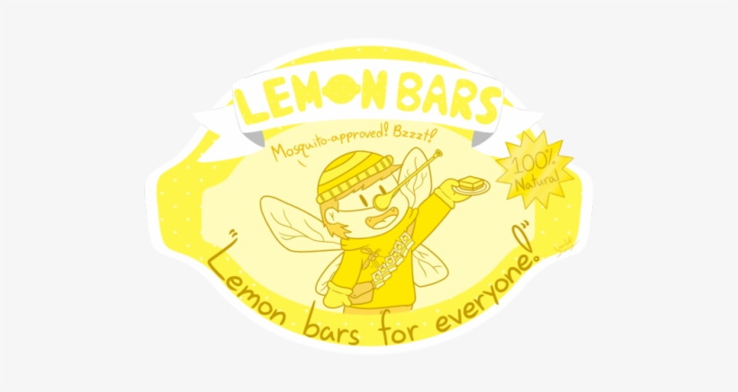 I Also Drew A Lemon Bar Logo Thingy, Since It's Been - Emblem, transparent png download