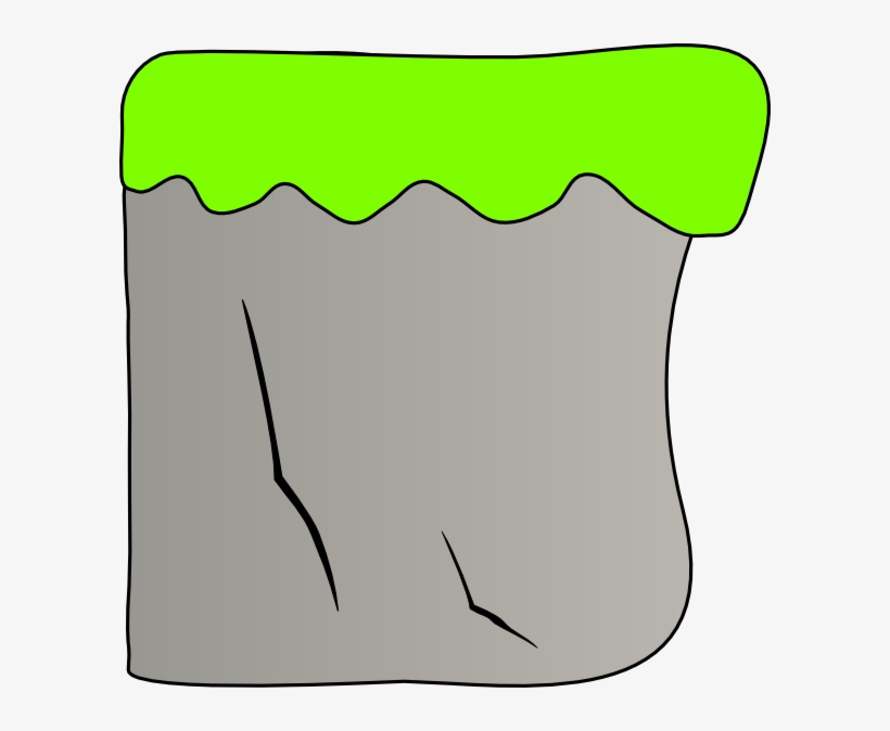 How To Set Use Cliff With Grass Clipart, transparent png download