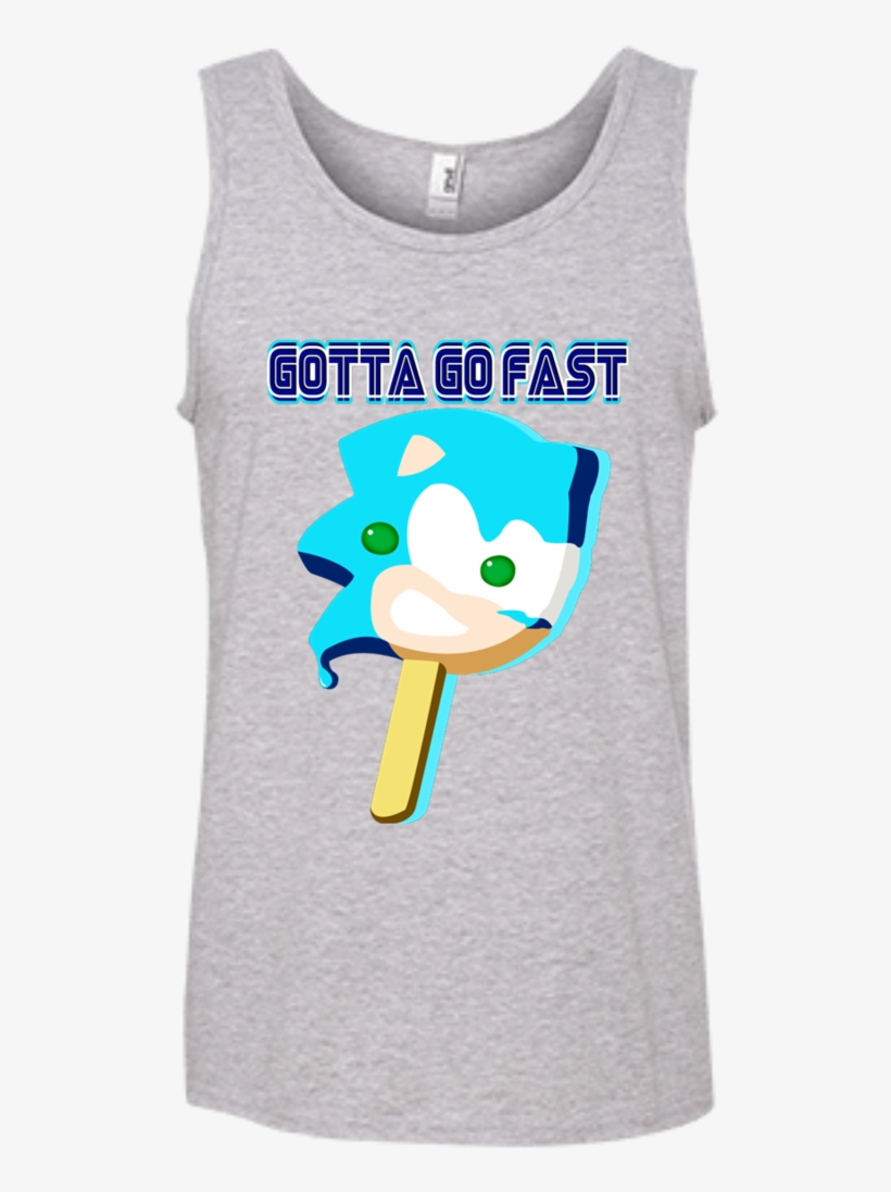 Sanic Popsicle Tank Top - Men's Tank Tops Death Metal, transparent png download