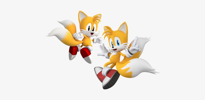New Sonic's Voice Is Good, Although His Lines Are Atrocious, - Sonic Generations Two Tails, transparent png download