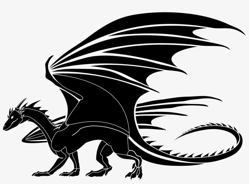 Images Of Black Dragon Clip Art Images