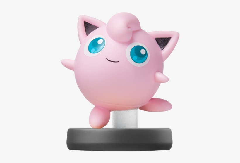 Amiibo - Jigglypuff - Smash V1 - Jigglypuff Amiibo, transparent png download