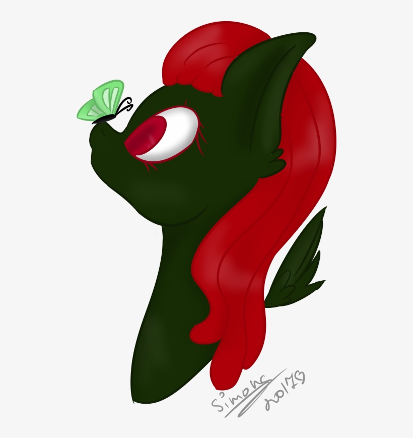 Blood And Debby, Bust, Butterfly, Cute, Dreadlocks, - Cartoon, transparent png download