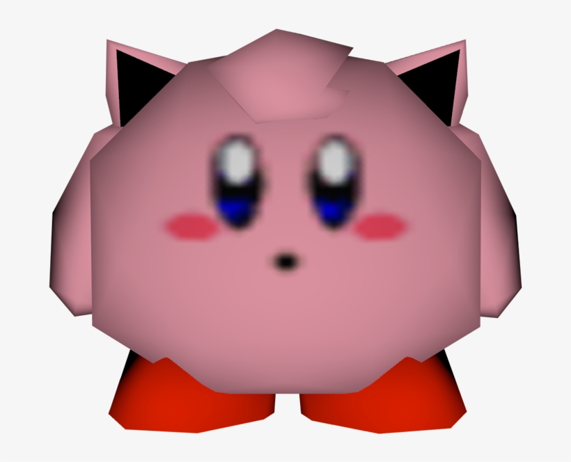 Download Zip Archive - Kirby N64 Smash Bros Png, transparent png download