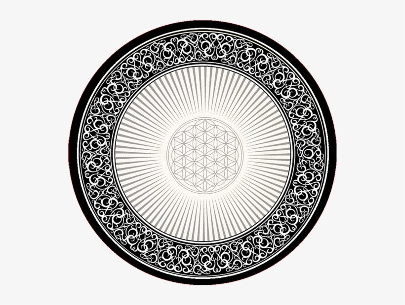 Flower Of Life Dab Mat - Ornament, transparent png download