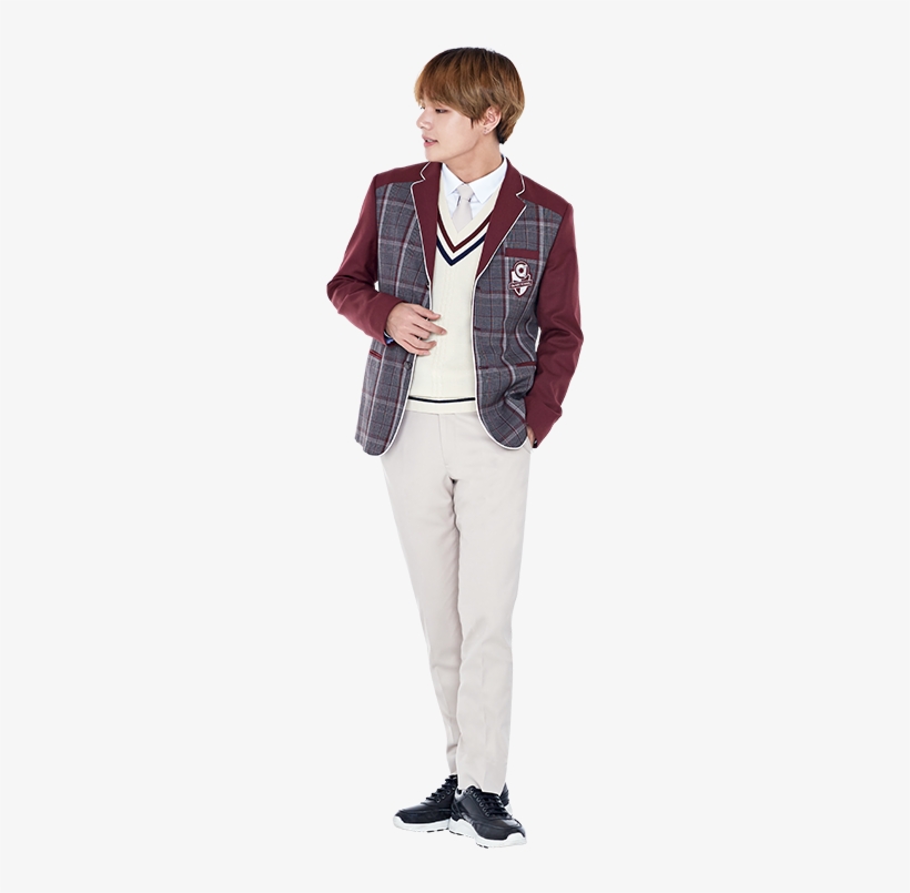 [♡] Taehyung [♡] Bts Big Hit, Daegu, V Taehyung, - Taehyung Uniform Png, transparent png download