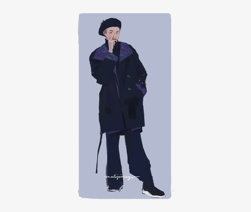Kim Namjoon As Kim Taehyung - Standing, transparent png download