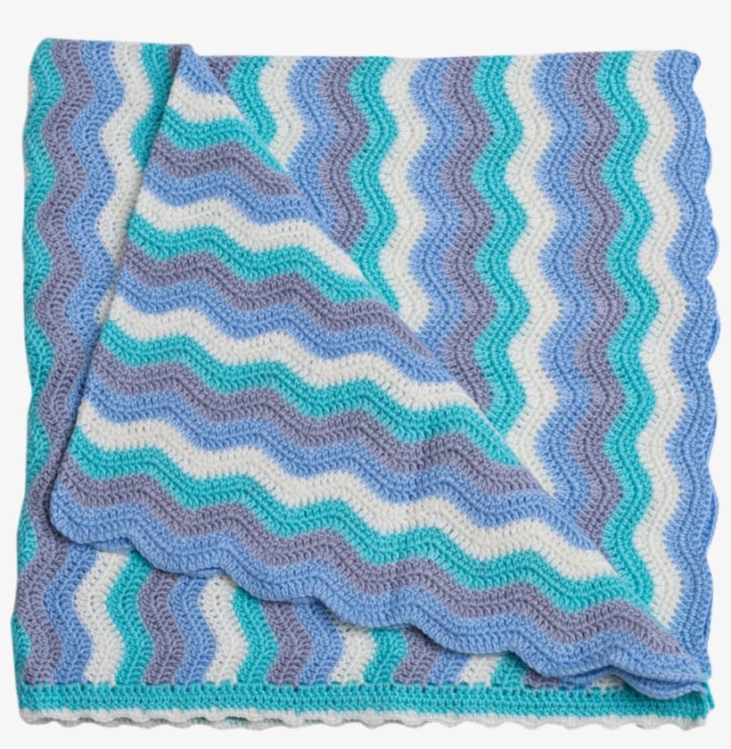 Baby Ripple Blanket Blue Jay - Blue Blanket Png, transparent png download
