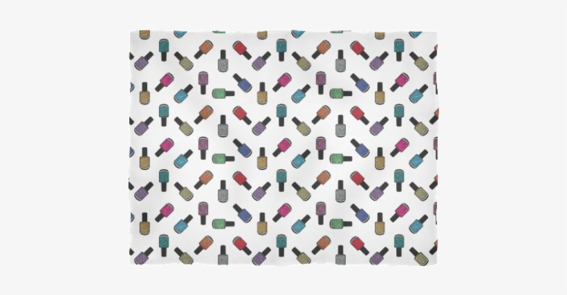 Scattered Bottles On White - Blanket, transparent png download