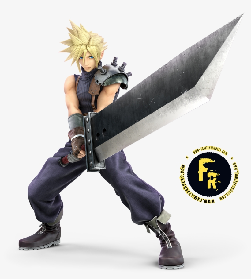 Super Smash Bros Ultimate Cloud, transparent png download