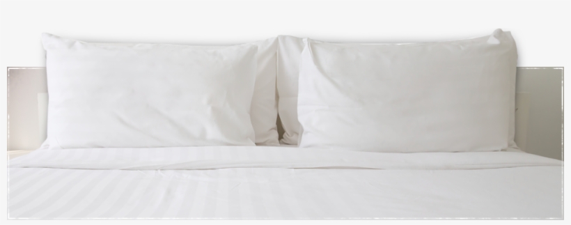 Pillows On Bed - Bed, transparent png download