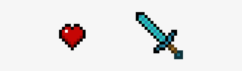 Minecraft Sword And Heart - Mount St. Helens National Volcanic Monument, Mount, transparent png download