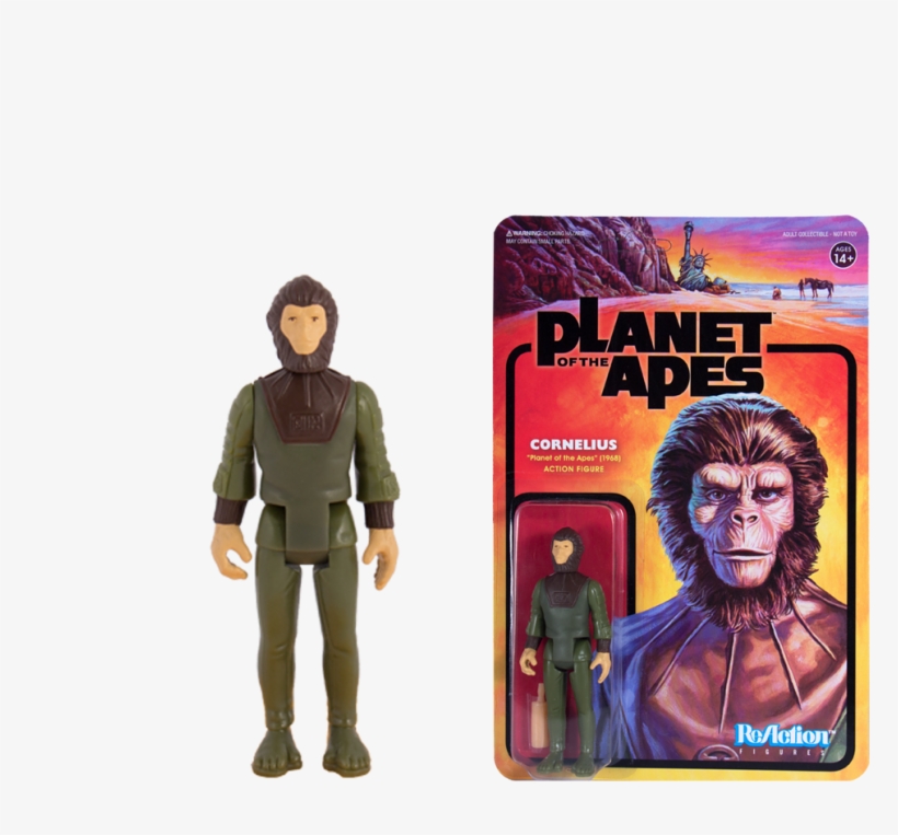 Available On Wednesday - Funko Reaction Planet Of The Apes, transparent png download
