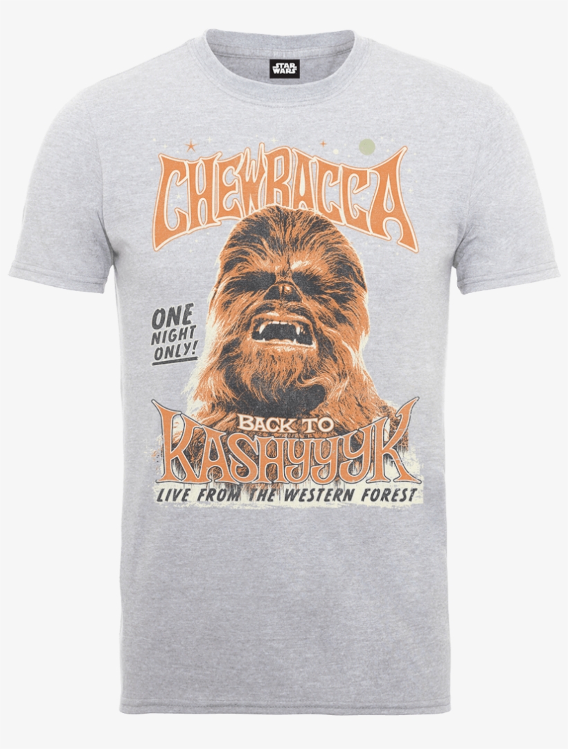 Star Wars Chewbacca One Night Only T-shirt - Friends Tričko, transparent png download