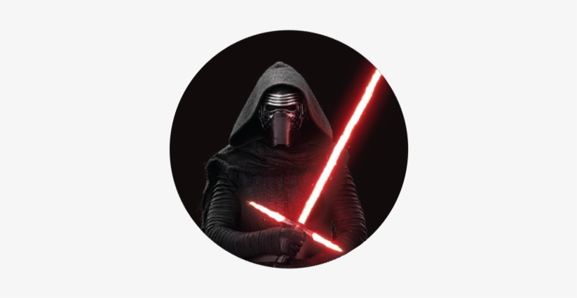 Kylo Ren Circle V=1459944975 - Casquette Star Wars , Couleur - Noir, transparent png download